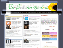 Tablet Screenshot of eclairement.com